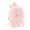 Pink, variant on Corduroy Bear Backpack, Cute Bears Face Backpacks, Lightweight Soft Daypack, Animal Themed Daybag for Travel Camping Hiking Picnic Office Supplies