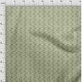 thumbnail image 4 of oneOone Silk Tabby Forest Green Fabric Geometric Sewing Material Print Fabric By The Yard 42 Inch Wide, 4 of 5