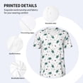 thumbnail image 5 of Rocae Hand Drawn Turtle for Breathable Men's Baseball T-Shirt Fashionable Casual Baseball Jersey, Moisture-wicking Sportswear Medium, 5 of 9
