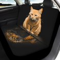 thumbnail image 4 of Pzuqiu Car Seat Covers Easy to Install, Compatible with Sedan Seats SUV Seats, Car Seat Covers Full Set Fit for Cars Truck Breathable, Cat Tiger, 4 of 10