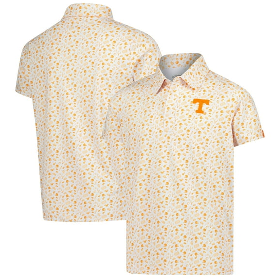 Youth Garb Tennessee Orange Tennessee Volunteers Tom Allover Print Performance Polo