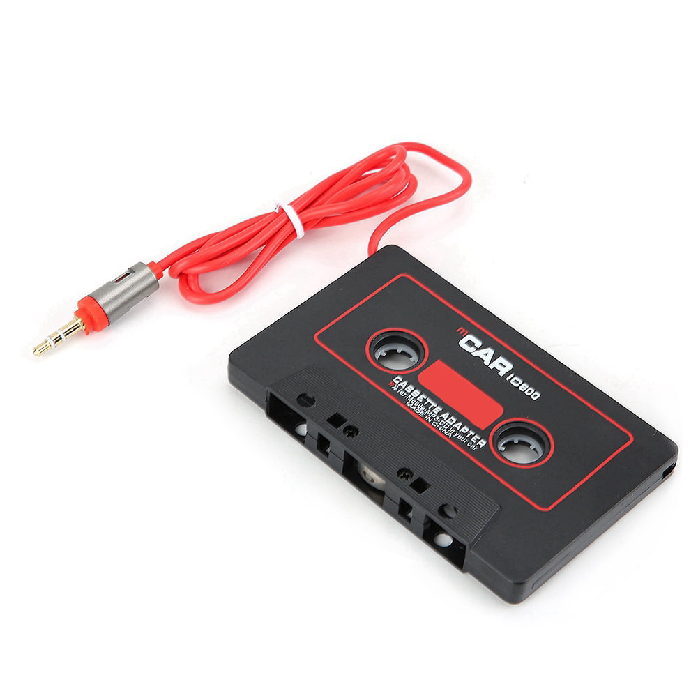 Audio AUX Car Cassette Tape Adapter Converter 3.5MM For iPhone MP3 Android 