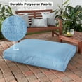 thumbnail image 4 of Happy Hounds Casey Indoor/Outdoor Pillow Style Dog Bed, Denim, Large (48 x 36 in.), 4 of 9