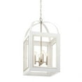 thumbnail image 3 of 52029WH Kichler Lighting Vath - 4 light Large Foyer Pendant - 30 inches tall by 16 inches wide-White Finish    -Traditional Installation, 3 of 7