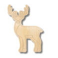 thumbnail image 2 of Unfinished Wood Etched Deer Shape 24" / 1/4", 2 of 2
