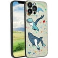 thumbnail image 1 of Compatible with iPhone 13 Pro Phone Case, Whale-64-4-3 Case Men Women, Flexible Silicone Shockproof Case for iPhone 13 Pro, 1 of 1