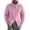 Pink, variant on EANJE Men's Cable Knit Zip Up Cardigan Sweater Stand Collar Full Zip Knitted Jacket Casual Solid Color Long Sleeve Outerwear Pink M