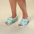 thumbnail image 2 of Silver Steps Open Toe Edema Slippers Womens, Small, 2 of 7