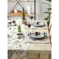 thumbnail image 2 of DII Stone Eco-Friendly Chambray Fine Ribbed Cotton Placemat 6 Piece 13x19, 2 of 3