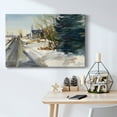 thumbnail image 6 of Congregational Church in Winter- Gallery Wrapped Canvas, 6 of 9