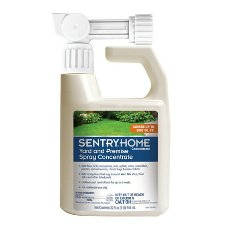 Sentry Home Yard and Premise Flea & Tick Spray Concentrate, 32