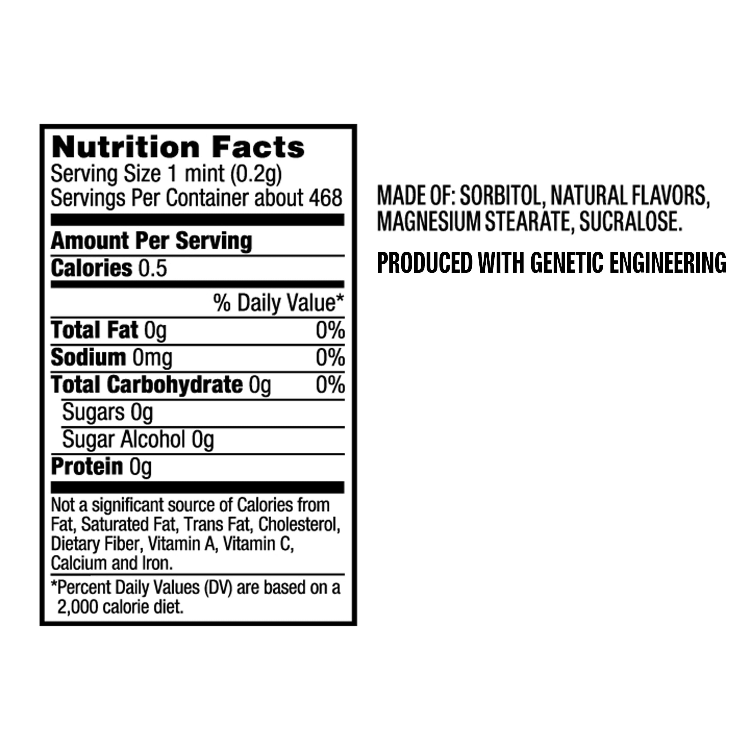 Altoids Smalls Peppermint Sugarfree Mints, 0.37 ounce (9 Packs)