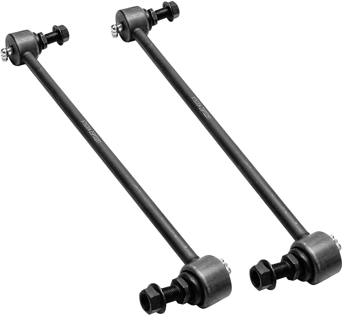 Detroit Axle - Front 10pc Suspension Kit for 05-10 Honda Odyssey, 2 Sway Bars 2 Lower Ball Joints 4 Tie Rod Ends 2 Boots 2005 2006 2007 2008 2009 2010