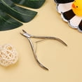 thumbnail image 5 of Cuticle Trimmer Cuticle Nippers,Stainless Steel Cuticle Cutter Cuticle Clippers Cuticle Remover,Pedicure Manicure Tools for Fingernails and Toenails(Silver), 5 of 6