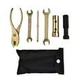 thumbnail image 1 of Bgsha 5pcs Motorcycle Tool Kit Spanner / Wrench / Screwdriver / Pliers W/Storage Bag, 1 of 10