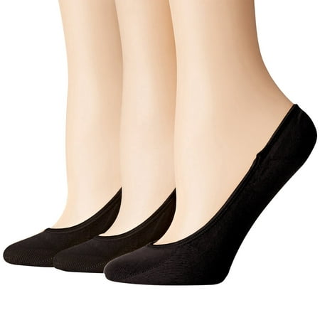 

HIMIWAY Compression Socks Men Women s Ultra Low Microfiber Liner with Gel Tab Socks Comfortable Soft Feeling Black One Size