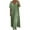 Green summer dresses for women, variant on up to 60% off Gifts Usmixi Summer Dresses for Women Casual Plus Size Pleated Swing Linen Loose Maxi Dresses 2023 Short Sleeve V-Neck Solid Long Formal Dress Dark Blue XXXXL