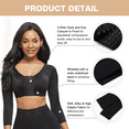AQUTA Arm Shaper for Women Post Surgery Arm Lipo Compression Sleeves Slimming Arm Faja Front