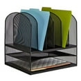 thumbnail image 2 of Safco Onyx Desk Organizer 2 Horizontal 6 Upright Sections Blue 3255BU, 2 of 5