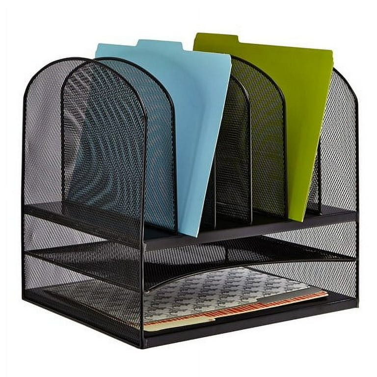 Onyx Desk Organizer w/Two Horizontal and Six Upright Sections,Letter Size, 13.25 x 11.5 x 13, Wine,Ships in 1-3 Business Days Onyx Desk Organizer w/Two Horizontal and Six Upright Sections,Letter Size, 13.25 x 11.5 x 13, Wine,Ships in 1-3 Business Days