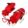 thumbnail image 3 of Povozer Children Toddlers & Baby Mittens Winter Waterproof Mittens(Navy,2-8Y), 3 of 4
