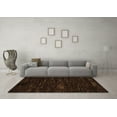 thumbnail image 3 of Ahgly Company Indoor Rectangle Abstract Brown Modern Area Rugs, 4' x 6', 3 of 4