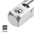 thumbnail image 3 of Unique Bargains 3 Pcs 1/4" Drive (F) x 3/8" (M) Adaptador de enchufe para llaves de trinquete, hembra a macho, Cr-V, 3 of 4