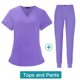 thumbnail image 3 of Ropa de verano, belleza, mascotas, hospital, dentista, quirófano, ropa para lavarse las manos, traje, médico, enfermera, uniforme de trabajo, 3 of 5