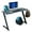 Blue, variant on CL.HPAHKL 39 inch Small Gaming Desk, Z Shaped PC Computer Desk Gaming Workstation with Headphone Hook, Ergonomic Gaming Table PC Desk for Game Players, Red