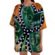 thumbnail image 1 of Blusa informal de manga corta con cuello redondo y manga corta para mujer con estampado del día de San Patricio Pompotops  hkajfhjk460237, 1 of 6