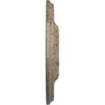 thumbnail image 4 of Ekena Millwork 11 3/8"OD x 3 5/8"ID x 1 1/8"P Leaf Ceiling Medallion (Fits Canopies up to 4 3/4"), Hand-Painted Gobi Desert Crackle, 4 of 7