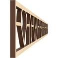 thumbnail image 3 of Ekena Millwork 46 3/8"W x 4"H x 3/8"T Whitechapel Fretwork Moulding, Birch, 3 of 13
