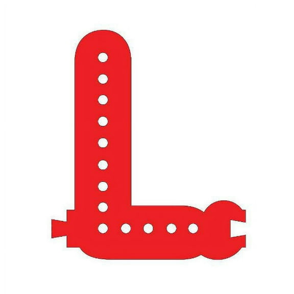 Smart LED Letter L - RED