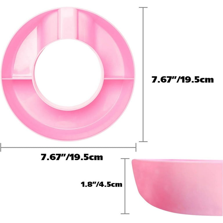  DMTINTA Snack Bowl for Stanley 40 oz Tumbler with Handle Tumbler  Snack Tray Compatible with Stanley Cup 40 oz with Handle Reusable Snack  Ring for Stanley Cup Accessories Barbie Pink: Home