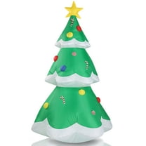 OverPatio 7FT Christmas Tree Outdoor Inflatable Decoration Blow up Decor