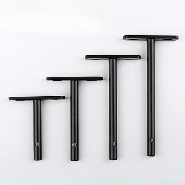 Elodie 4Pcs Floating Shelf Brackets DIY Hidden Brackets for Fireplace Garage Mantel