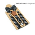 thumbnail image 2 of Cute Kids Boys Suspender+Bow Tie Set, Dot Printed 3-Clip Strap+Bow Tie Clothes Accessories, 2 of 2