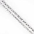 thumbnail image 2 of TwoBirch Sterling Silver and Moissanite Swirl Prong Set Tennis Bracelet (3MM)(8.5 Inches), 2 of 6