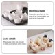 thumbnail image 3 of 1 Set 300Pcs Tulip Shape Cake Packing Cups Oil-proof Dessert Cake Liners, 3 of 4