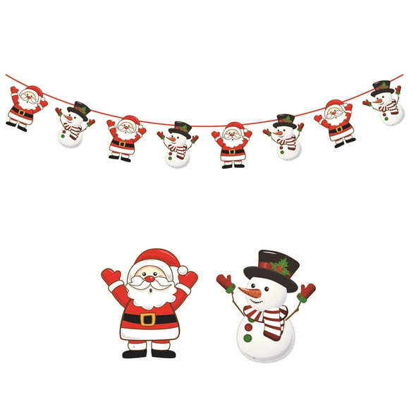 Dvkptbk Christmas Banner Christmas Paper Banner Christmas Decorations Hanging Paper Pull Flower for Party Christmas Decorations Lightning Deals of Today on Clearance