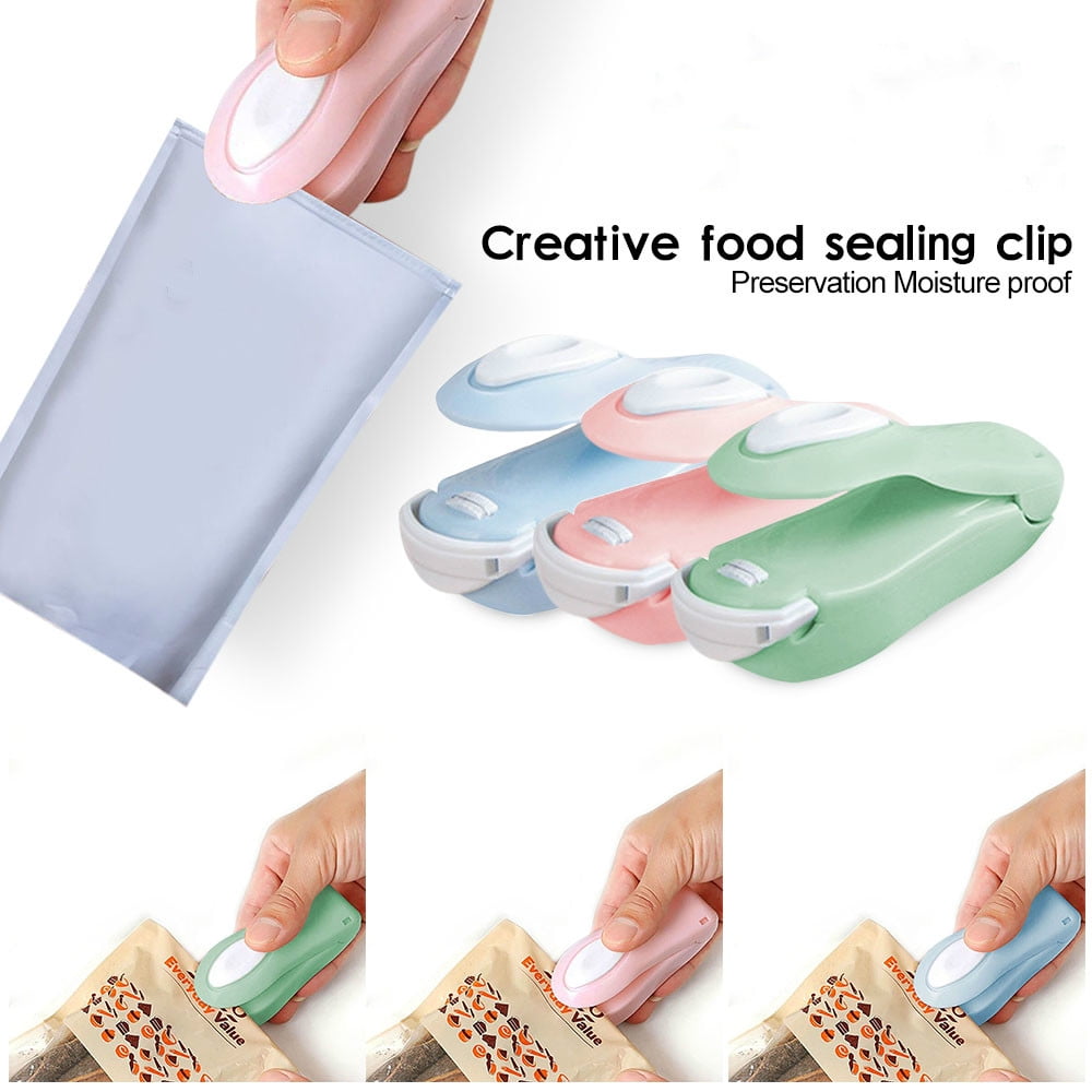 Mini Portable Sealing Machine Food Storage Plastic Bag Handheld Heat Sealer Char