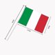 thumbnail image 4 of 50pcs Small Italian Hand Waving Flags 14x21cm with Plastic Flagpoles, 4 of 4