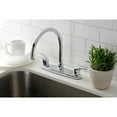 thumbnail image 2 of Kingston KB6791LLLS Legacy Two-Handle 2-Hole 8" Centerset Kitchen Faucet in Polished Chrome, 2 of 7