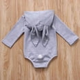 thumbnail image 6 of UACY Newborn Baby Girl Boy My 1st Easter Outfit Bunny Ear Hoodie Bubble Romper Rabbit Bodysuit Jumpsuit Overall Clothes, 6 of 6