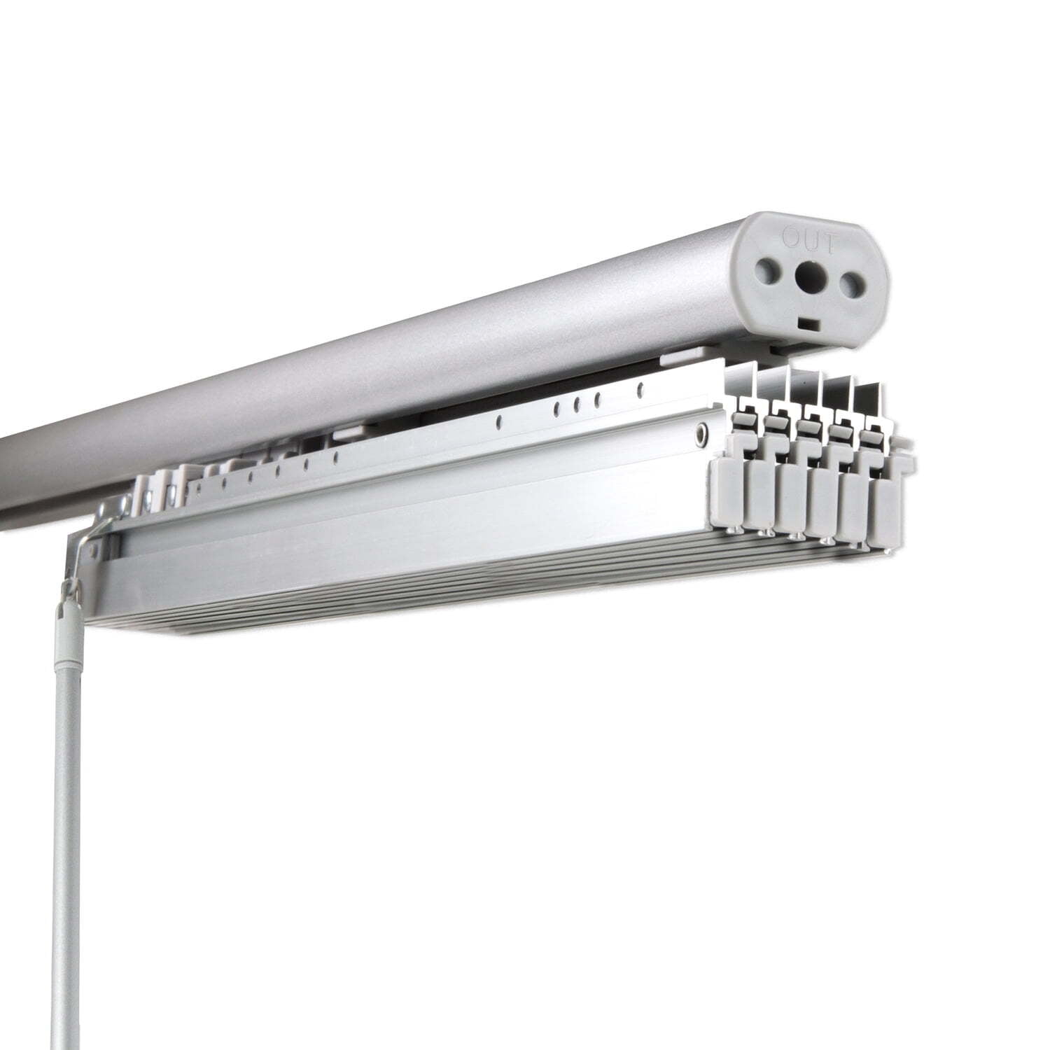 Domovina 6 Panel Track Vertical Blinds, Adjustable 70130W x 91.4H