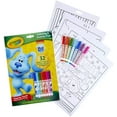 thumbnail image 4 of Crayola Blues Clues Color & Activity Pad Stationery with 7 Mini Markers, 4 of 5