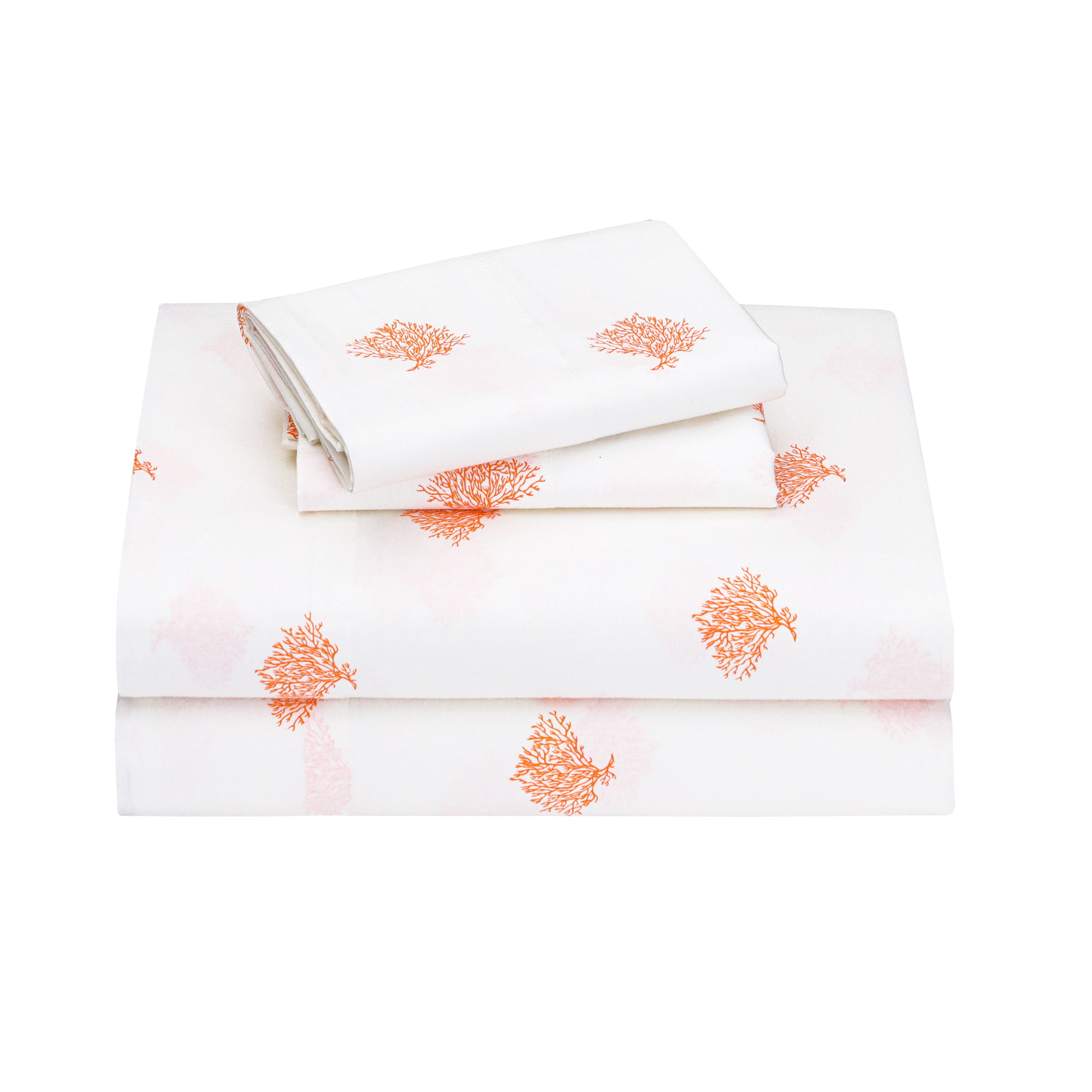 Sleepdown 100 Cotton Full Sheets Set, Ultra Soft Cotton Bed Sheet