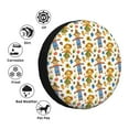 thumbnail image 2 of Kdxio Harvest Scarecrow Pattern for Tire Cover Wheel Protectors Tyre Covers Weatherproof Wheel Covers Universal Fit for Trailer Rv SUV Truck Camper Travel Trailers 16 inch, 2 of 5
