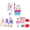 thumbnail image 2 of Paquete de accesorios de cocina y cocción Barbie con piezas con temas de desayuno incluido el delantal para D, 2 of 5