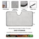 thumbnail image 2 of Los Osos Montañeses Parasol para Parabrisas Delantero Protector Plegable, Visera Solar para Auto Bloquea Rayos UV Mantiene tu Vehículo Fresco 130cm*70cm, 2 of 6